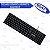 TECLADO COM FIO USB PRETO MAXPRINT - Imagem 1
