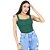 Top Cropped Tricô Alcinha Tricot Vertical - Imagem 1