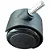 RODIZIO PLASTICO 55MM ASPIRADOR APV1240 VONDER - Imagem 1