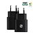 CARREGADOR TURBO TIPO C - QC 3.0 - ATÉ 25W - PRETO - GSHIELD - Imagem 1
