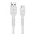 CABO DUAL SHOCK BRANCO USB- TIPO C 1.2M GORILA SHIELD - Imagem 1