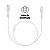 CABO DUAL SHOCK BRANCO USB- TIPO C 1.2M GORILA SHIELD - Imagem 2