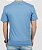 Camiseta Lacoste Craquelada Logo Mosaico - Azul Turqueza - Imagem 2