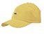 Boné Lacoste Mini Croco Fita de Couro - Amarelo - Imagem 1