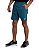 Shorts Asics PL Dry - Verde Marinho - Imagem 1