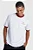 Camiseta BAW Clothing MC Regular Laurel - Branco/Vermelho - Imagem 1
