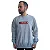 Moletom Ecko Box Logo S/Capuz - Cinza Mescla - Imagem 1