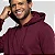 Jaqueta Asics Fleece C/Capuz e Zíper - Vinho - Imagem 2