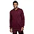 Jaqueta Asics Fleece C/Capuz e Zíper - Vinho - Imagem 1