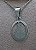 Colar Nossa Senhora Oval Aço Cirurgico Masculino - Imagem 1