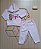 Conjunto Infantil Blusa e Calça Soft Feminino - Imagem 4