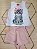 Conjunto Infantil Feminino - Gatinha - Tamanho M (Shorts e Regatinha) - Imagem 4