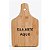 Tábua de Bambu Personalizada Mini 22x13cm - Imagem 1
