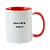 Caneca de Cerâmica Personalizada com Alça e Interior Colorido 325ml - Imagem 3