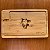 Tábua de Bambu Personalizada Pequena 37x22cm - Imagem 4