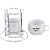 Kit Torre 2 Xicaras 150ml Personalizadas - Imagem 1