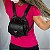 MINI MOCHILA - ROCKERINHA - PRETO PREMIUN ALTA PERFORMANCE - (VEGAN) - Imagem 9