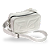 BOLSA HORIZONTAL - OFF WHITE - LOGO 3D - PREMIUN ALTA PERFORMANCE (VEGAN) - Imagem 1
