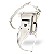 RAVEBO 1 COM BICO - OFF WHITE - PREMIUN ALTA PERFORMANCE (VEGAN) - Imagem 1
