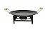Disco De Picanheira Com Borda 33 Cm + Fogareiro A Álcool G - Imagem 2