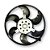 Eletroventilador Volkswagen Gol G3 1.0 Com Ar Gauss - Imagem 2