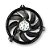 Eletroventilador Peugeot 206 1.6i 1999 a 2003 Gauss - Imagem 2