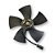 Eletroventilador Honda Fit 1.4|1.5 2003 a 2008 Com Ar Gauss - Imagem 2