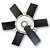 Eletroventilador Fiat Elba 1.5 SPI|1.6 90-96 Sem Ar Gauss - Imagem 2
