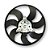 Eletroventilador Chevrolet Meriva 2006 a 2013 Com Ar Gauss - Imagem 2