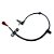 Sensor ABS Gauss Pathfinder 1996-2001 Traseiro Esquerda - Imagem 1