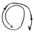 Sensor ABS Gauss V70 2000 a 2008 Traseiro Esquerda - Imagem 1