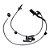 Sensor ABS Gauss Toyota Rav4 2005 a Diante Dianteiro Direito - Imagem 1