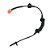 Sensor ABS Gauss HONDA CR-V 2002 a 2006 Traseiro Esquerda - Imagem 1