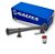Buzina A Ar 1 Cornetão 485mm Preto + Compressor Elétrico 12v - Imagem 2