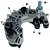 Placa Diodos Gauss Equivalente alternador: 37300-23650 valeo - Imagem 3