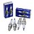Kit 4 Velas Chevrolet Prisma 1.4 8v desde 2006 Flex Gauss - Imagem 1