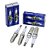 Kit 4 Velas Ford Ecosport 1.6 8v Zetec Rocam desde 2008 Flex - Imagem 1
