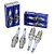 Kit Jogo 4 Velas Citroen C3 1.4 8v inj desde 2003 Gasolina - Imagem 1