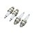 Kit Jogo 4 Velas Volkswagen Variant 1600 Gasolina Gauss - Imagem 2