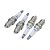 Kit Jogo 4 Velas Fiat Palio Weekend 1.5 / mpi Gasolina Gauss - Imagem 2