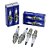 Kit 4 Velas Volkswagen Gol G2 2.0 Mi 16v desde 1997 Gasolina - Imagem 1
