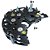 Placa Diodos Gauss Equivalente alternador 054-903-015k audi - Imagem 3