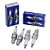 Kit Jogo 4 Velas Chevrolet Onix 1.0 8v / SPE desde 2012 Flex - Imagem 1