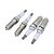 Kit 4 Velas Ford Fiesta 1.6 8v Zetec Rocam 2004 a 2008 Flex - Imagem 2