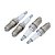 Kit 4 Velas Ford Taurus 3.0 V6 1993 a 1996 Gasolina Gauss - Imagem 2