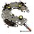 Placa Diodos Gauss Equivalente alternador 104210-2420 denso - Imagem 3