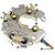 Placa Diodos Gauss Equivalente alternador 104210-6395 denso - Imagem 3