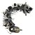 Placa Diodos Gauss Equivalente alternador 9638275780 citroen - Imagem 3