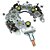 Placa De Diodos Gauss Equivalente Alternador Csd4843 Honda - Imagem 3