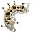 Placa Diodos Equivalente alternador a 664 154 0102 delphi - Imagem 3